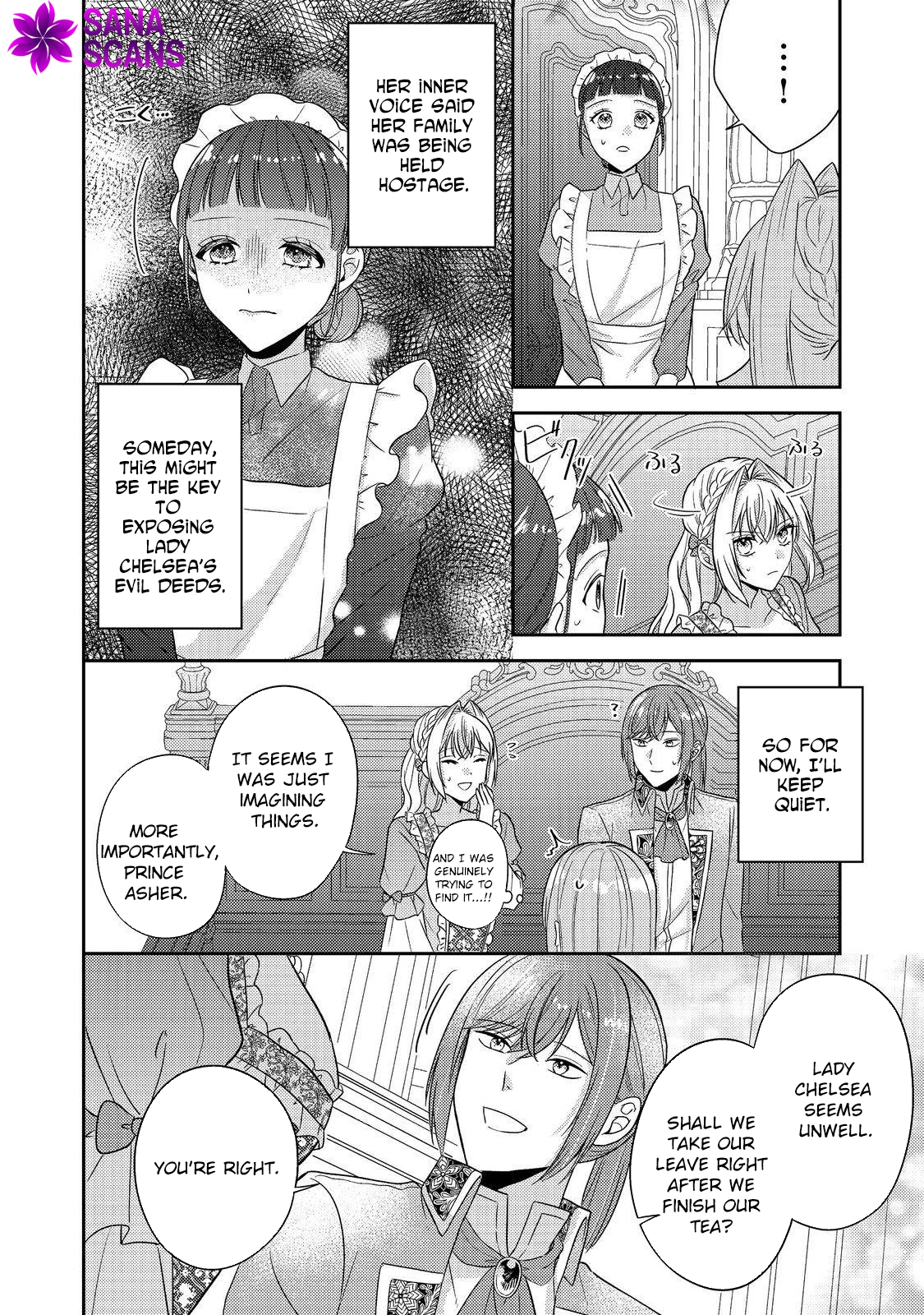 The Mind-Reading Villainess and the Mischievous Puppy Prince. Chapter 17 - . Page 20